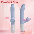 Silicone Vibrator 7 Powerful Modes -  Flapping and 7 Thrusting Heating