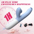 Silicone Vibrator 7 Powerful Modes -  Flapping and 7 Thrusting Heating
