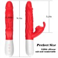 Silicone Vibrator 7 Vibration modes - 10 thrusting and 7 Flapping