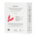 Silicone vibrator 3 speeds, 6 frequencies, Finger function, Heating + APP control