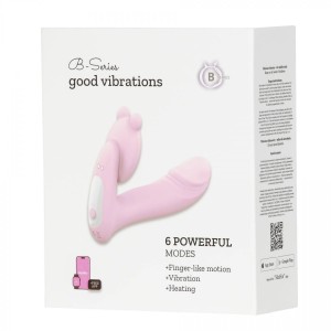 Silicone vibrator 3 speeds, 6 frequencies Finger function, Heating + APP control