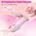 Silicone vibrator 3 speeds, 6 frequencies Finger function, Heating + APP control