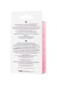 A-TOYS, Vibrating egg with remote control, silicone, pink and white, 12 cm