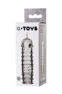 A-TOYS, Penis Sleeve, TPR, Transparent, 15.3 cm