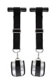 Anonymo hand clamps, polyester, silver, 23 cm