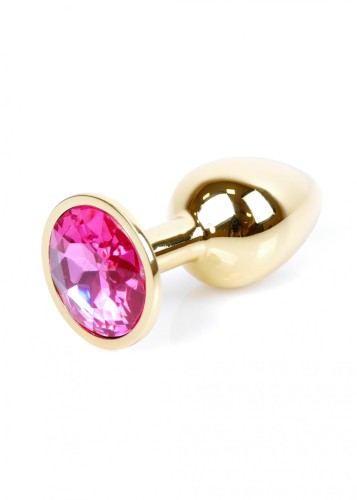 Plug-Jewellery Gold PLUG- Pink