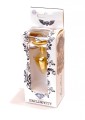 Plug-Jewellery Gold  Heart PLUG- Clear