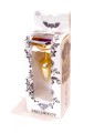 Plug-Jewellery Gold  Heart PLUG- Purple