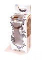Plug-Jewellery Silver  Heart PLUG- Clear