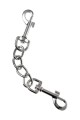 Anonymo handcuffs, PU leather, black