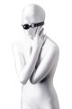 Anonymo gag, TPR, black, 64 cm