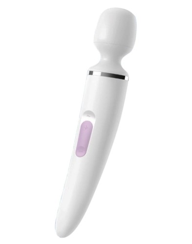 Wibrator - Satisfyer Wand-er Woman (White/Chrome)