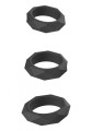 Heavy C-Ring Set Black