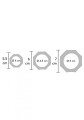 Heavy C-Ring Set Black