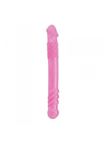 Dildo-PERFECT DOUBLE DONG. PREMIUM TPE MATERIAL.