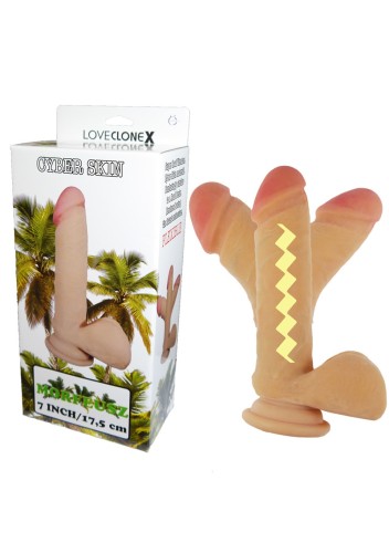 Dildo-MORFEUSZ-LOVECLONEX 7""""""""-flexible