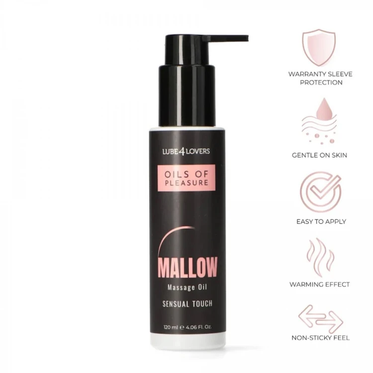 Oils of Pleasure – Marshmallow Massage Oil 120 ml
