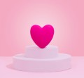 Je t'aime Couple's Heart Vibrator