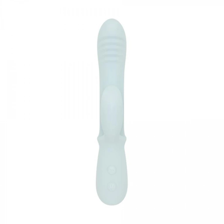 Good Vibes Only - Sage - Triple Stimulation Vibe - Blue
