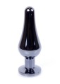 Plug-Jewellery Dark Silver BUTT PLUG- Rose