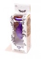 Plug-Jewellery Purple Silicon PLUG Medium- Red Diamond