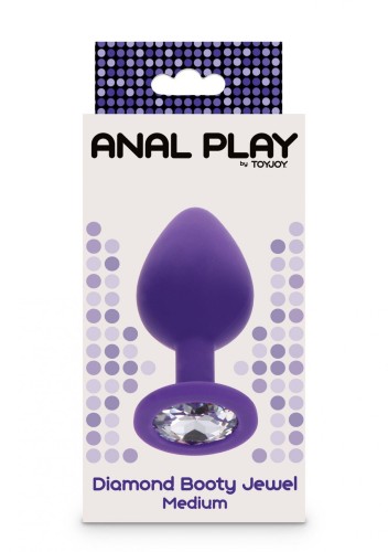 Diamond Booty Jewel Medium Purple