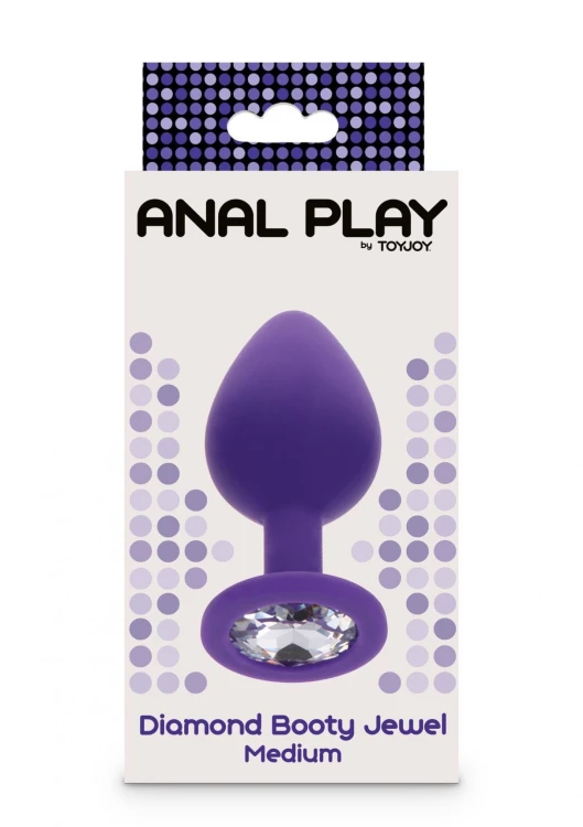 Diamond Booty Jewel Medium Purple