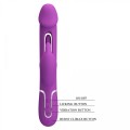 PRETTY LOVE - Kampas Purple, 7 vibration functions 4 licking settings