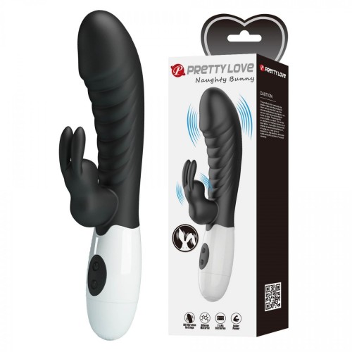 PRETTY LOVE - Naughty Bunny 30 functions Black