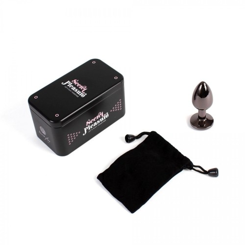 GUNMETAL BUTT PLUG