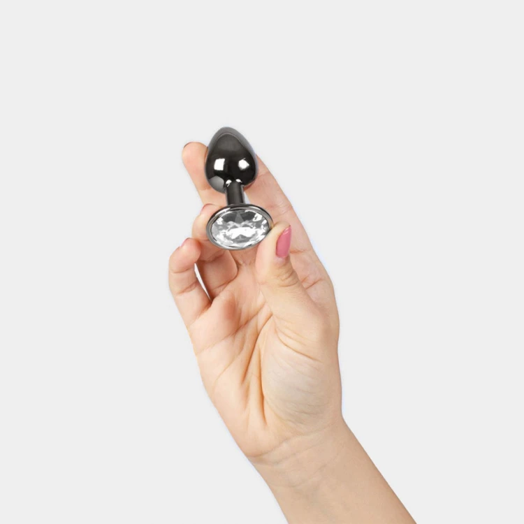 GUNMETAL BUTT PLUG