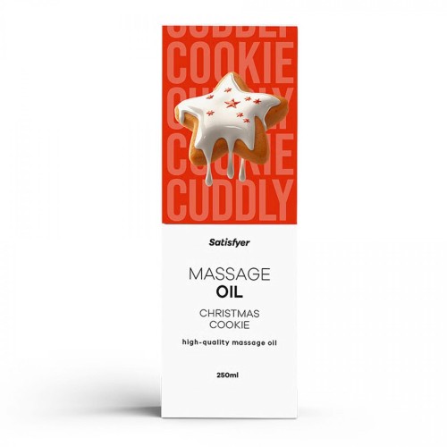 High-Quality Massage Oil (250 ml) (Christmas Cookie)