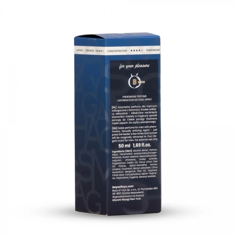 Miyoshi Miyagi INSTINCT feromon  parfumes 50ml HOMME