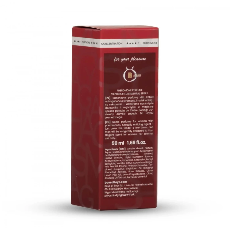 Miyoshi Miyagi INSTINCT feromon  parfumes 50ml FEMME