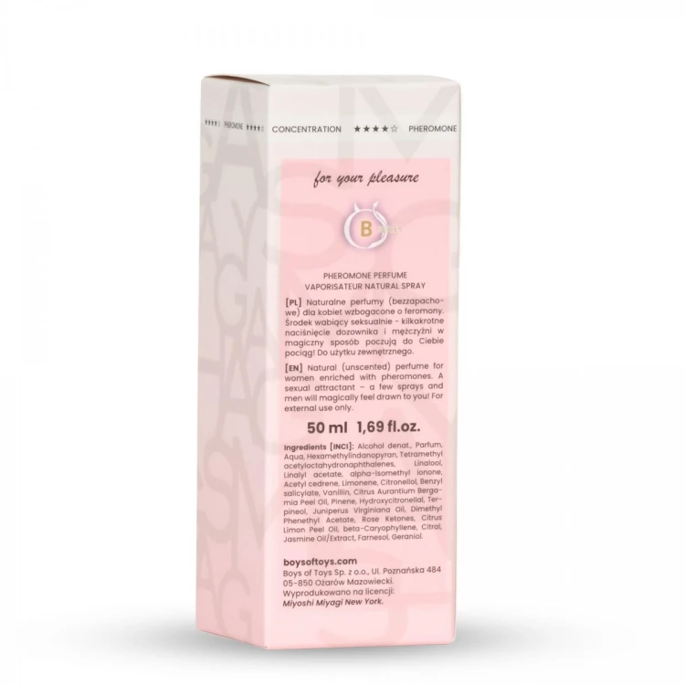 Miyoshi Miyagi PURE feromon parfumes  50ml FEMME
