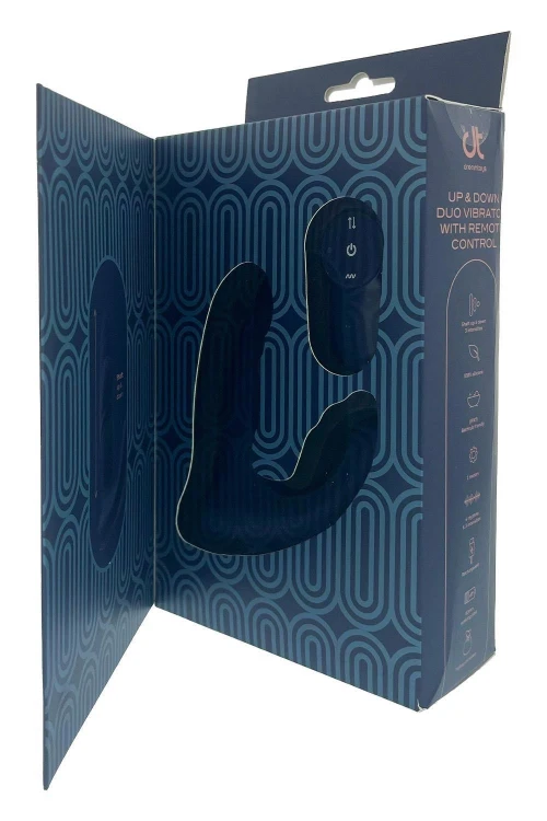 PULZ BLAKE UP&DOWN DUO VIBRATOR WITH REMOTE CONTROL