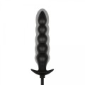 Anal Collection - Inflatable Anal Plug with Pump 20 cm - Black