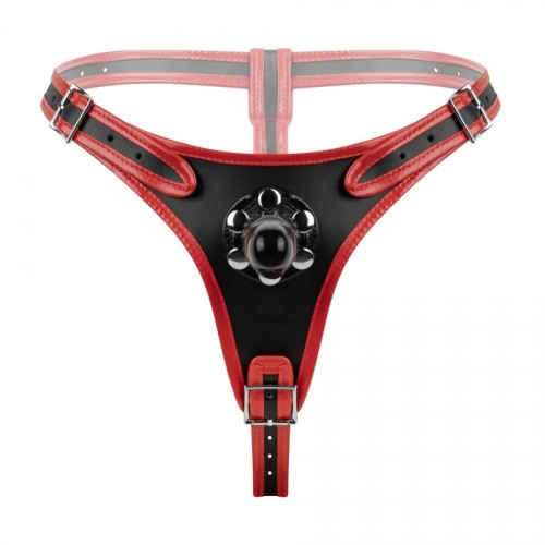 Fetish Collection - Triple Dildo Strap-On Harness