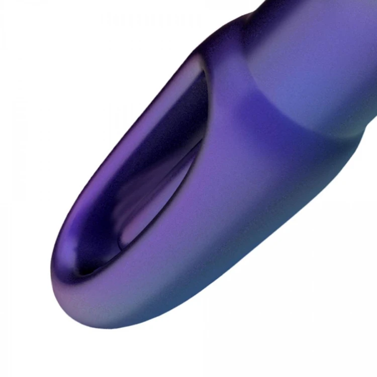 Hueman - Voyager Vibrating Butt Plug With Tapping - Purple