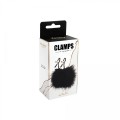 Feather nipple clamps with adjustable pressure, and soft comfortable pads
