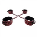 Luxury hogtie with wrist and ankle cuffs