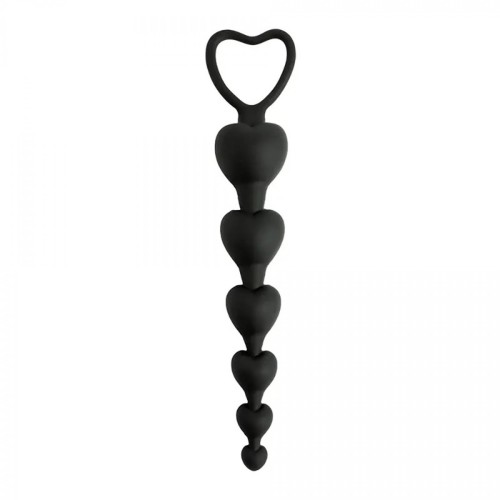 ANAL BEADS black heart
