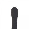 Black clitoral and G-spot vibrator