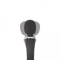 Black clitoral and G-spot vibrator