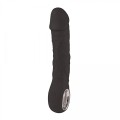 Black vibrator - 10 different modes of vibration and heating function