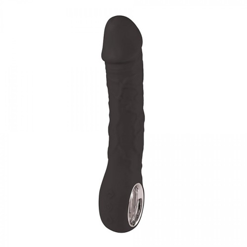 Black vibrator - 10 different modes of vibration and heating function