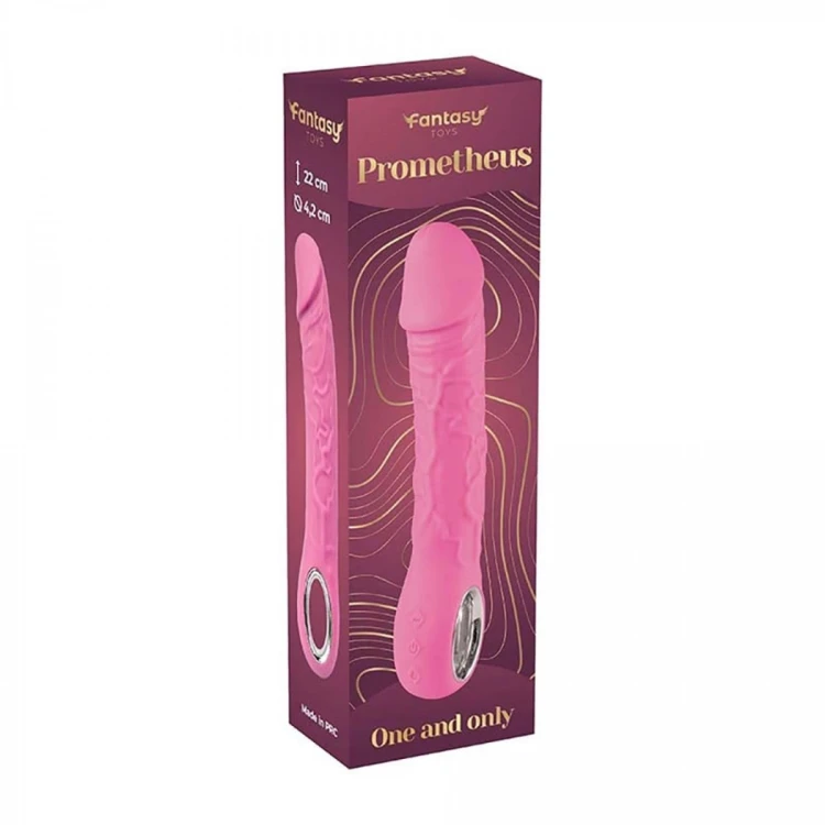 Pink vibrator - 10 different modes of vibration and heating function