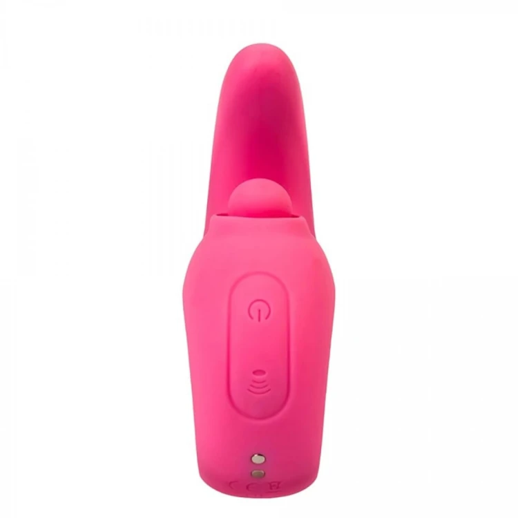 Tapping & vibrating clitoral stimulator