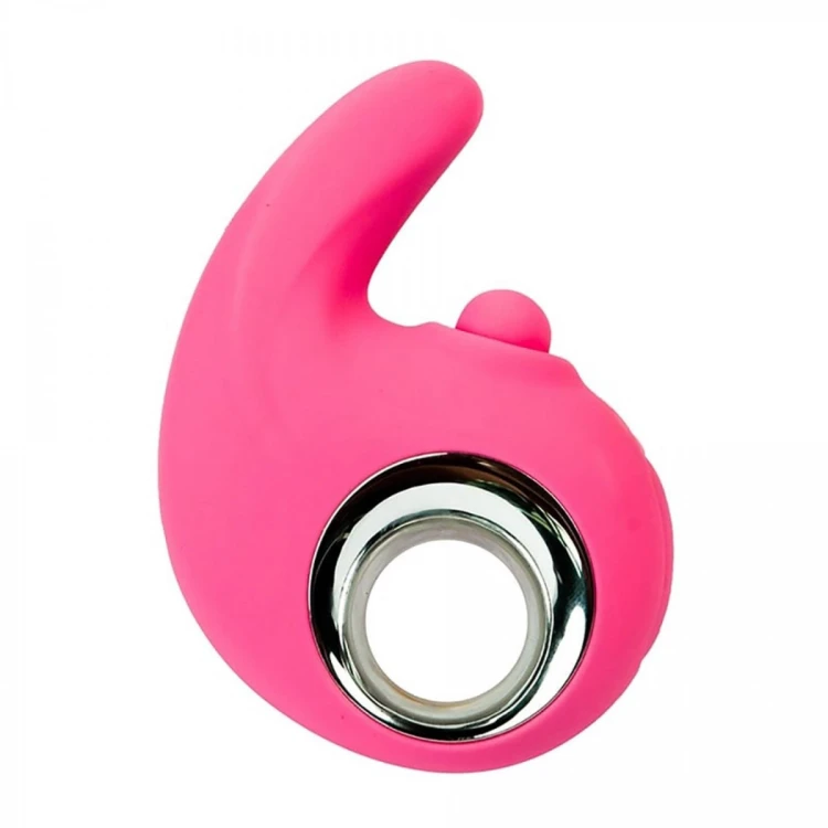 Tapping & vibrating clitoral stimulator