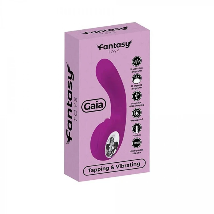 Tapping & vibrating G spot stimulator